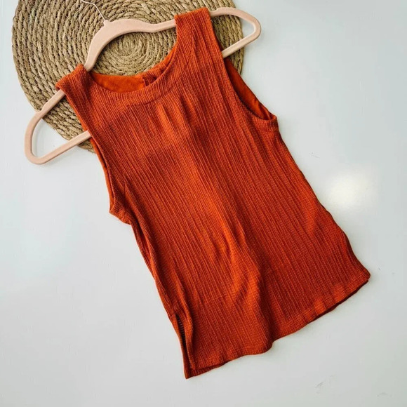Anthropologie Montauk Textured Tank Top with Button-Down Size XS - Picture 2 of 8